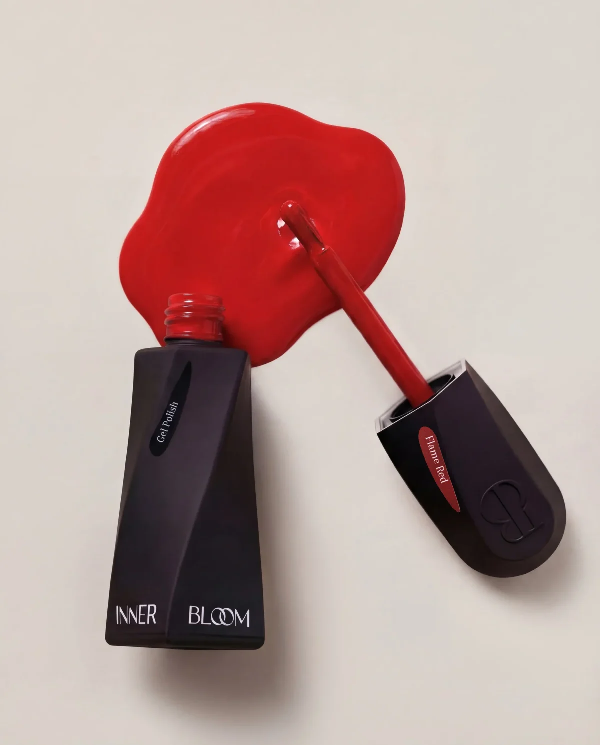 Gel Polish Flame Red – Evolve – Semi-Permanent Nail Polish 10ml