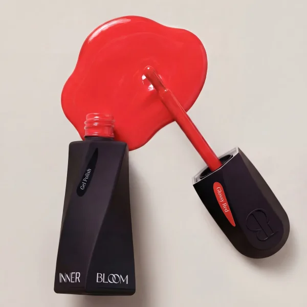 5J1A3463_AI3GlossyRed_resized Gel Polish Glossy Red - Evolve - Semi-permanent Nail Polish 10ml