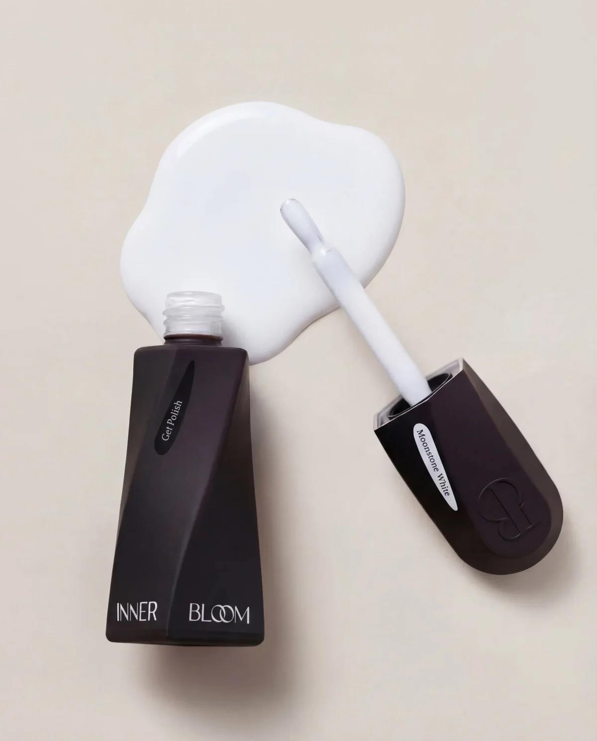 5J1A3464_AI3MoonstoneWhite_resized Gel Polish Moonstone White – Evolve – Semi-Permanent Nail Polish 10ml