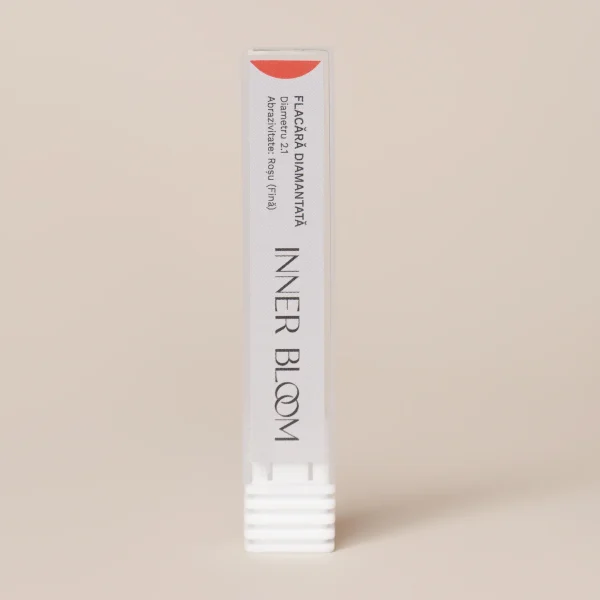 Diamond Flame Bur Red InnerBloom – Ø 2.1 mm (pointed tip)