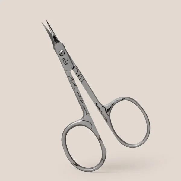Precision Mirror – Professional Cuticle Scissors (Left-Handed)