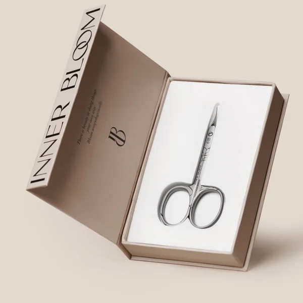 Precision Mirror – Professional Cuticle Scissors (Left-Handed)