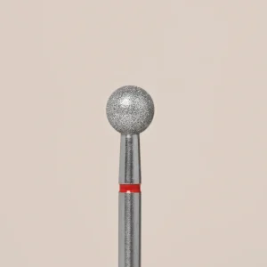 Diamond Milling Bit Sphere Red InnerBloom – Ø 5 mm