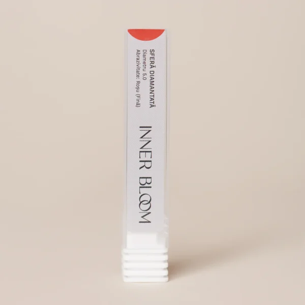 Diamond Milling Bit Sphere Red InnerBloom – Ø 5 mm